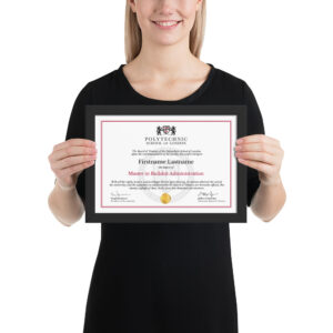 Framed degree duplicata - Image 5
