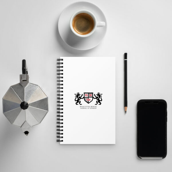 Spiral notebook white